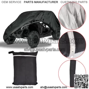 For Can-Am Maverick X3 XDS XMR TurboWaterproof Utility Vehicle Storage Cover