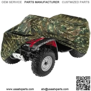 Quad Cover Compatible for Suzuki Eiger 400 4x4 Manual LT-F400F ATV 4 Wheeler All Terrain Vehicles 2004-2007. Strong All Weather Protection.