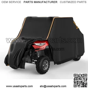 UTV Cover Vehicle Storage For Polaris Ranger Crew XP Can Am Defender 6x6 Max (For: Kawasaki Teryx4 800)