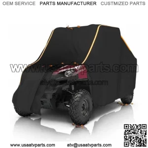 UTV Storage Sun Rain UV Cover for Polaris Ranger RZR XP 1000 RZR 570 900 (Fits: Yamaha Rhino 660)