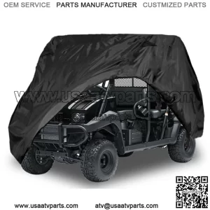 Utility Vehicle Storage Cover For Kawasaki Mule 4000 4010 Waterproof
