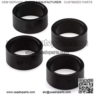 Fits Yamaha 2.5" Lift Kit 450 + 660 + 700 + Big Bear 350 + 400 + 450 + Grizzly 350 + 400 + 550 + 660 +700 ATV Suspension Lift (Black) T6 Billet