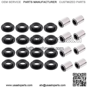 Upper Lower Front Rear Shock Bushing Bearings Kit for Arctic Cat 250 300 375 400 454 500 650 Models 7210001 0604-310
