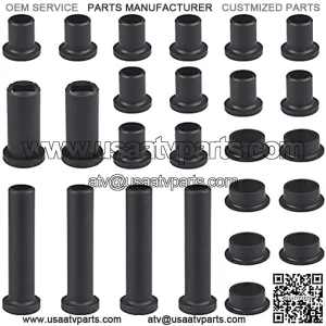 Compatible with A-Arm Bushing Kit Stabilizer Tube Kit for Sportsman 800 EFI 500 HO 4x4 700 400 ATV,26PCS