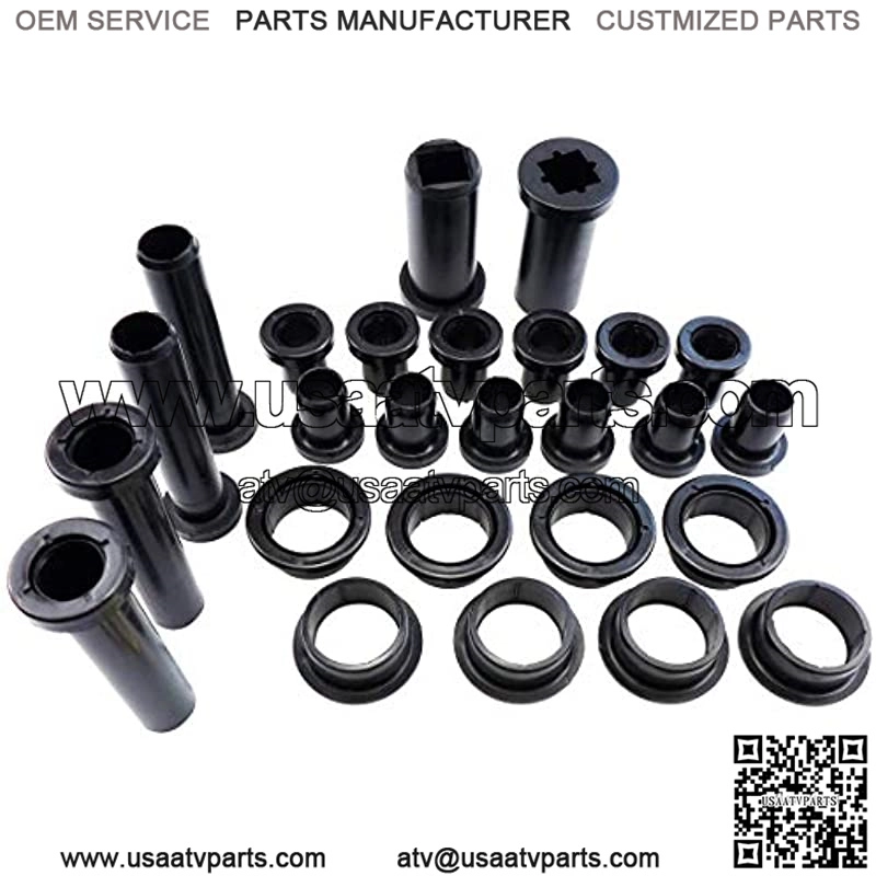 Rear Suspension A-Arm Bushing Kit for Polaris Sportsman 500 HO 4X4 2003-2005 EFI 2007, Include Rear Suspension Control A-arm Long & Short Bushing Arm Lower Bushing Tool, 26 pieces - Image 2