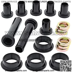Racing 50-1054 Rear Independent Bushing Kit Compatible with/Replacement for Polaris