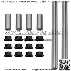 SuperATV UHMW Heavy Duty A-arm/Control Arms Bushing Kit for Commander 800/1000 / Max - Replaces Front Upper and Lower