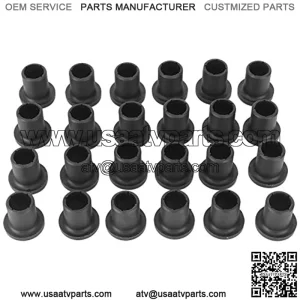 ATV Swing Arm Bushings, 24 Pcs/Set ATV Rear A-Arm Swing Arm Short Bushings Set Fit for ATV Ranger 500 4X4 EFI 2005-2013