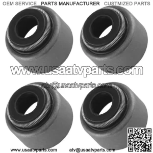 4x Valve Stem Seal For Yamaha Raptor 700R 2009 2011 2012 2017 2018 2020-2022