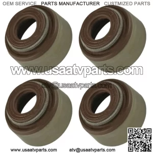 4x Valve Stem Seal for Polaris Sportsman X2 550 2010-2014