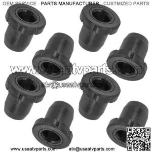 8x Mid Lower Upper A-Arm Bushings w/ Seal For Polaris Ranger 800 6X6 2012-2014