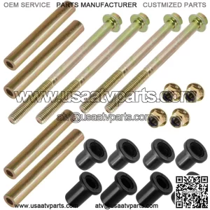 Rear Upper Lower Control Arm Bushing Kit For Polaris Sportsman 850 SP 2015-2020