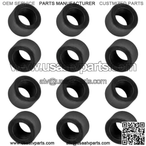 12x Front Upper Lower Control A-Arm Bushings for Polaris RZR 1000 60 in 2017-21