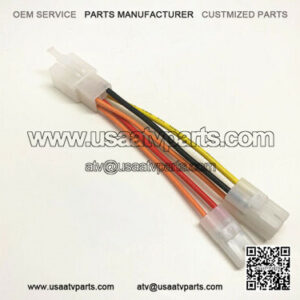 CDI CABLE WIRE HARNESS PLUG GY6 4 STROKE 50CC 150CC SCOOTER MOPED ATV GO KART