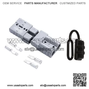 50A gray plug with connector for winch