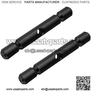 For ATV Snow Plow Glacier Pro Shear Pin Replace 2205063-Black(2pcs)