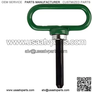 Magnetic Hitch Pin - Lawn Mower Trailer Hitch Pins - Ultra Strong Neodymium Magnet Trailer Gate Pin for Simple One Handed Hook On & Off - Securely Hitch Lawn & Tow Behind Attachments