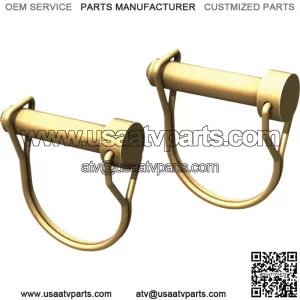 Open Trail ATV Push Tube Pin Kit Pair Plow Accessory | 105188 (For: Kawasaki Teryx4 800)