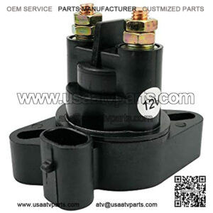 Starter Solenoid Relay Switch Fit for Arctic Cat 1000 400 450 500 550 650 700 ATV Solenoid Part Replace for 0445-058 0445-036 12 Volt 2-Terminal