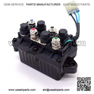 Universal ATV Winch Solenoid Switch Relay Assembly Repair Replacement For Arctic Cat 0409-066 6639-894 1436-066 1436-805 0436-700 1436-187