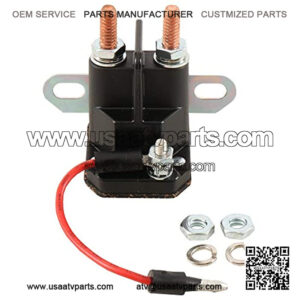 240-22154 Polaris Atv Solenoid Compatible with/Replacement for Relay 250 300 400 500 600 700 Almost All Models 463740 3083211 3085521 3087196 4010930 4011335