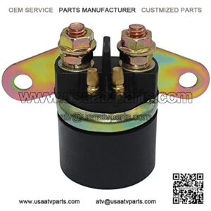 Starter Solenoid Relay for Suzuki LTF160 LT-F160 Quadrunner 160 1991-2001 / LTF230 LT-F230 Quadrunner 230 1986 1987 / LTF250 LT-F250T Quadrunner 250 1988-2001 ATV