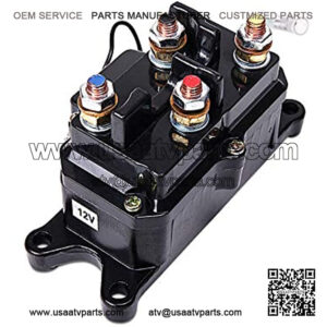 12V 250A Winch Solenoid Relay, Winch Contactor Thumb for 2000lbs-5000lbs ATV UTV 4X4 Truck Boat