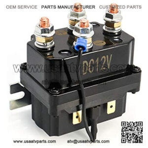 12V 250A Winch Solenoid Relay Contactor for AUT UTV 3000-5000lbs Winch