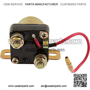 SMU6080 Starter Relay Compatible With/Replacement For Polaris ATV Magnum Scrambler Sportsman Trail Blazer Trail Boss Xplorer Xpress, Snowmobiles 500 550 600, UTV Big Boss 250 300