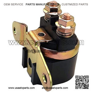 Replace Starter Solenoid Relay for Suzuki ATV LT160E LT230E LT-F160 Quadrunner 89-96 /Suzuki Motorcycle GS750S 1983 GSX1100G 1991-93/31800-30B00 31800-33400 31800-49100