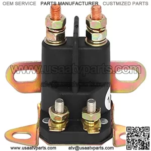 4 Pole 12V Universal Starter Solenoid Relay Fit for 334019 Briggs Stratton 5410K Poulan 146154 109946Troy Bilt 725-04437 AYP 109081X 109946 John Deere