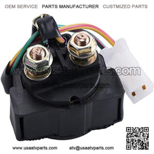 Starter Solenoid Relay for YAMAHA TIMBERWOLF 250 YAMAHA WARRIOR 350 YFM350 1987-2004 WOLVERINE 350 YFM350 1996-2005 YFB250 1992-1999 SRX250 SRX 250 1987 1988 ATV Starter Parts,5% coupon applied at checkout,with coupon