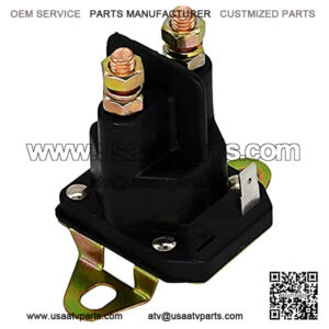 Disenparts 812-1221-211 12V Trombetta Starter Solenoid 3 Terminal 812-1201-211 854-1221-210 93265-9 93265WR 435-700 539101714 Fits for ATV, Utility Vehicle, Snowmobile, Golf Cart, Lawn and Garden