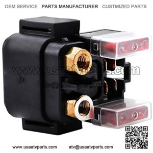 Replace Starter Relay Solenoid for Yamaha Grizzly 660 Bear Tracker 250 Big Bear 400 Bruin 250 350 Grizzly 450 Kodiak Raptor 350 Raptor 660R 700 Rhino ATV
