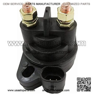 Solenoid Relay for Arctic Cat ATV UTV Snowmobiles 2007-2015,1000 GT 2012, LTD 2011, Mud Pro Trv Cruiser Gt Ltd, 400 DVX TRV FIS 450 EFI TRV 500 Core 550 650 700Repl.Part # 0445-036 0445-036