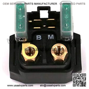 UTSAUTO Starter Solenoid Relay for Yamaha - ATV Starter Solenoid for YFM 350 400 450 660 - Raptor Grizzly Kodiak Wolverine Big Bear - for Yamaha 2002 2003 2004 2005 2006 2007 2008