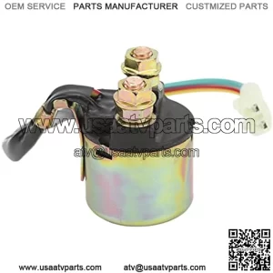 35850 HM7 000, Rel de solenoide de arranque de ATV resistente Piezas de UTV duraderas de metal Reemplazo liviano para TRX350FM Fourtrax Rancher para reparacin