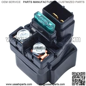 Starter Solenoid Relay for Suzuki LT-A400F EIGER 400 4X4 AUTO 2002-2007 LT-A400 EIGER 400 2X4 AUTO LT-A500F VINSON 500 4X4 AUTO 2002-2007 LT-F500F VINSON 500 4X4 MAN 2003-2007 ATV