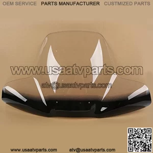 2-Tone Large ATV Motorcycle Windshields Windscreen Screen Protector Fit For Harley Polaris Arctic Cat Honda Yamaha Can Am Kawasaki