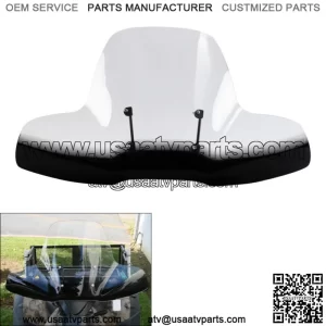 2-Tone Large Windshield Fit For Polaris Arctic Cat Honda Yamaha Can Am Kawasaki (For: Harley-Davidson)