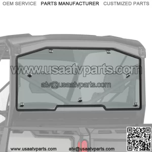 Rear Windshield Window Panel Tinted For Can Am Defender HD 5 HD 8 HD10 MAX 2016+