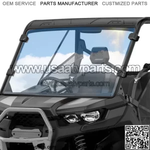 Full Windshield Scratch Resistant for Can Am Defender HD 5  HD 8 HD 10 2016-2023