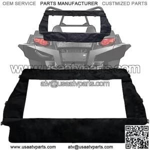 UTV Rear Windshield,Back Window for Polaris RZR XP 900 2011-2014