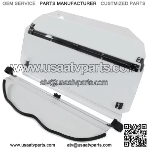 3-IN-1 Front Flip Clear Windshield for Can-Am Maverick X3 Models 2017+