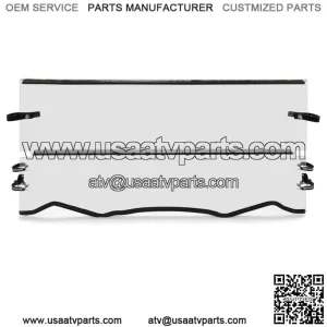 For 16-21 Kawasaki Teryx / Teryx4 800 Front Clear Folding Flip Windshield (For: More than one vehicle)