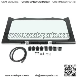 For 2016-2022 KAWASAKI KRF800 TERYX/TERYX4 Full Clear Glass Windshield (For: More than one vehicle)