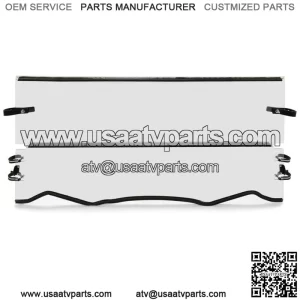 Clear Flip Fold Windshield For Kawasaki Teryx / Teryx4 800 4x4 2022 2023 (For: More than one vehicle)