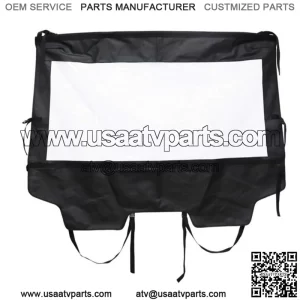 Rear Window Shield Windshield Compatible with UTV Kawasaki Teryx4 800 2014-2019 (For: Kawasaki Teryx 800)