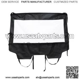 Rear Window Shield Windshield Dust Stopper For Kawasaki Teryx4 800 UTV 2014-2019