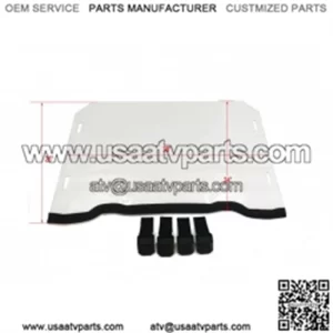 Windshield full size Polaris RZR, RZR4 XP 1000 2014-2018